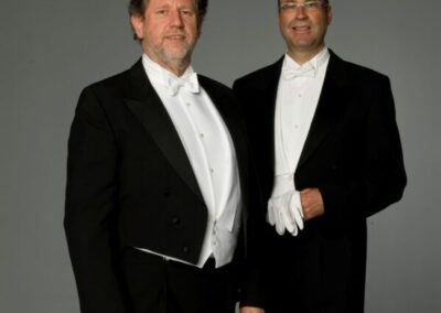 Werner Dietrich und Michael Horn_Choreografen des Wiener Opernballs 2010 im Frack