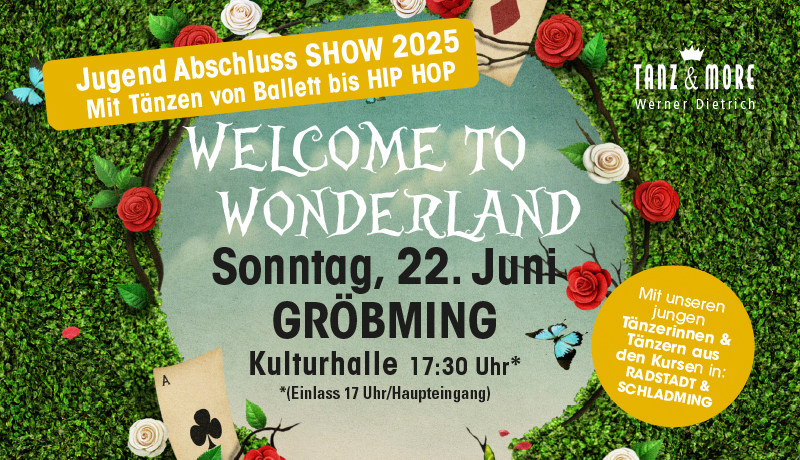 Tanzandmore_Jugendtanz2025_Groebming Info & Anmeldebanner Tanzcamp 21. bis 26. Juli 24 in Niederöblarn; im Bild 2 jugendliche Tänzer