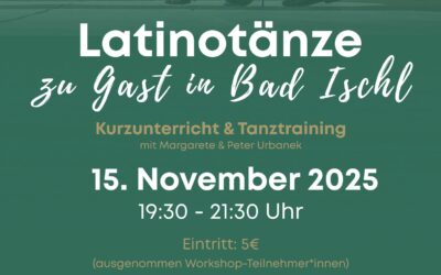 Latinotänze zu Gast in Bad Ischl