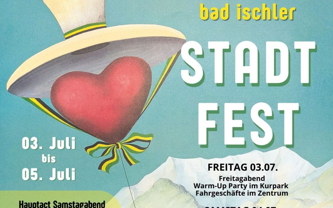 Tanz & More präsentiert sich beim Stadtfest Bad Ischl am 04.07.2026